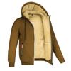 Winter sweater men's hooded trendy handsome versatile loose coat autumn and winter velvet thickened clothes