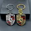 Portachiavi Emblema Auto Fibbia a H Portachiavi Double-sided Per Porsche Cayenne Panamera Macan 911 718 Taycan Boxster Cayman 918 Pajun