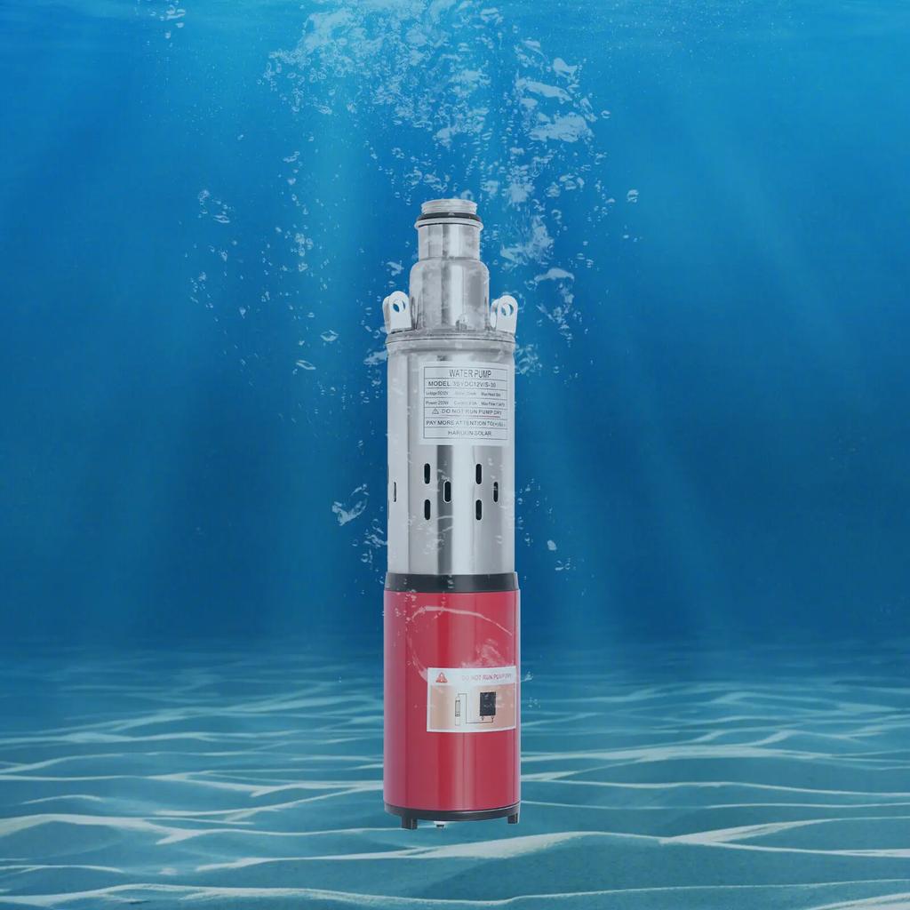 12V Stainless Steel Submersible DC Pump – New Deep Well Water Pump