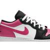 Air Jordan 1 Low Grade School 'Pinksicle' (Unisex) White / Pinksicle / Black Kids' Basketball Shoes 554723 106