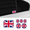 Brytyjska flaga Union Jack Naklejki na samochód Naklejka UK Dekoracja winylowa Naklejki dekoracyjne na motocykl Wodoodporne Ochrona przeciwsłoneczna Pokrowiec do stylizacji samochodu
