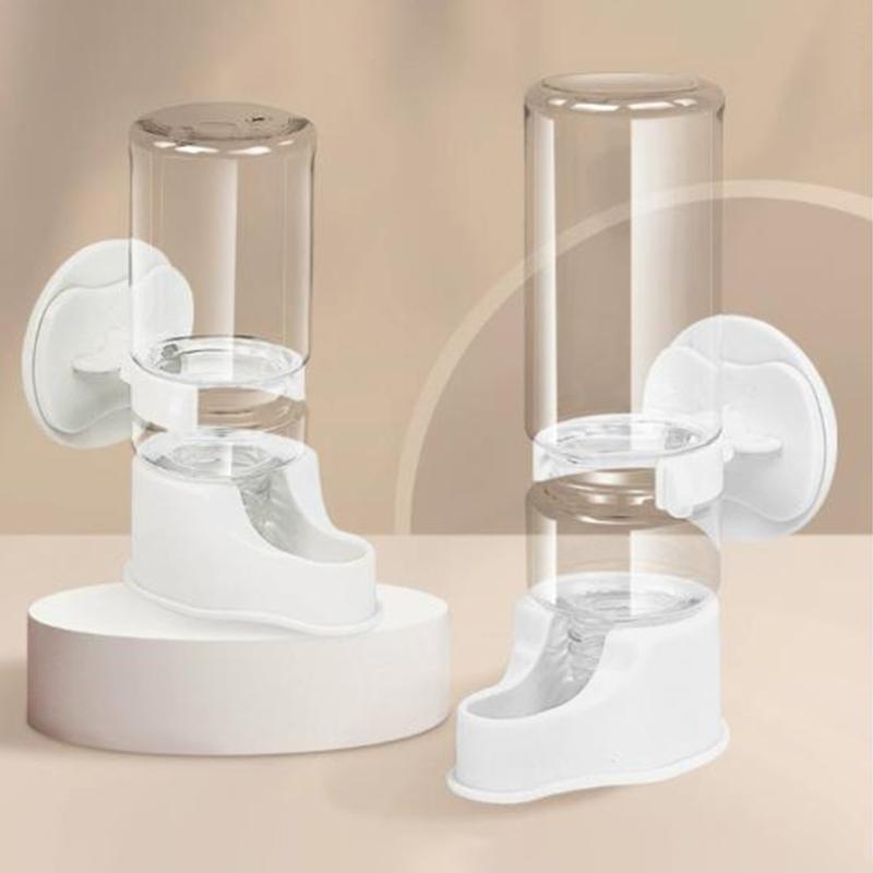 2PCS Automatic Bird Water Dispenser Gravities Water Bottle for Parrots and Small Bird Hanging Design Easy Installation