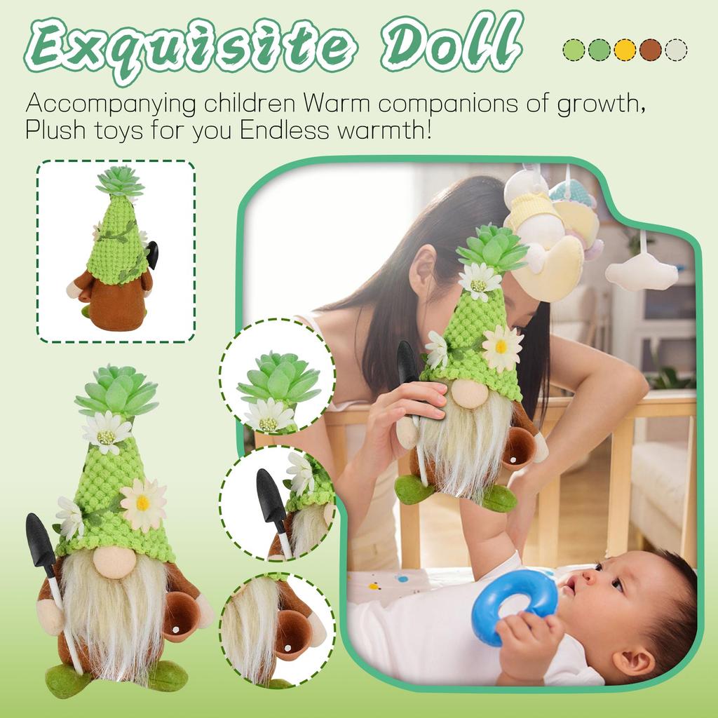 Faceless Doll Goblin  Goblin Dwarf  Spring And Summer Decoration Ornament