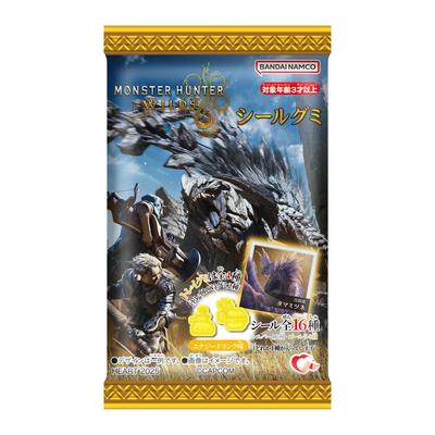 Heart Monster Hunter Wild Seal Gummy Energy Drink Flavor Gummy Candy Toy Set of [Box 10]