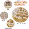 Peluca Rubia Sintética para Disfraz de Hombre, Corte Pixie en Capas Resistente al Calor, Pelucas de Personajes Famosos para Cosplay, Gorra de Béisbol Roja