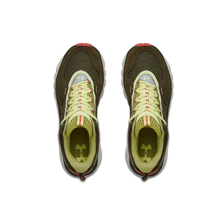 Under Armour HOVR Summit Comfortable Round Toe Cushioning Low top Casual Shoes Unisex Forward Green 3022579-301