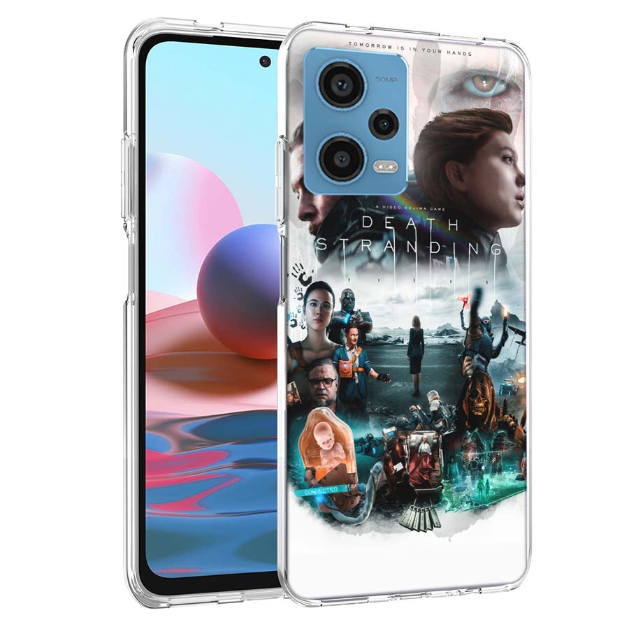 Game Death Stranding Phone Case For Redmi Note 13 12 14 15 Pro Plus 13R 11 11T 11E 11S 10 Pro 10S 9 9S Cover Cell Clear TPU Capa