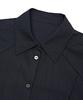 Youth Side-Slit Shirt Dress - Black
