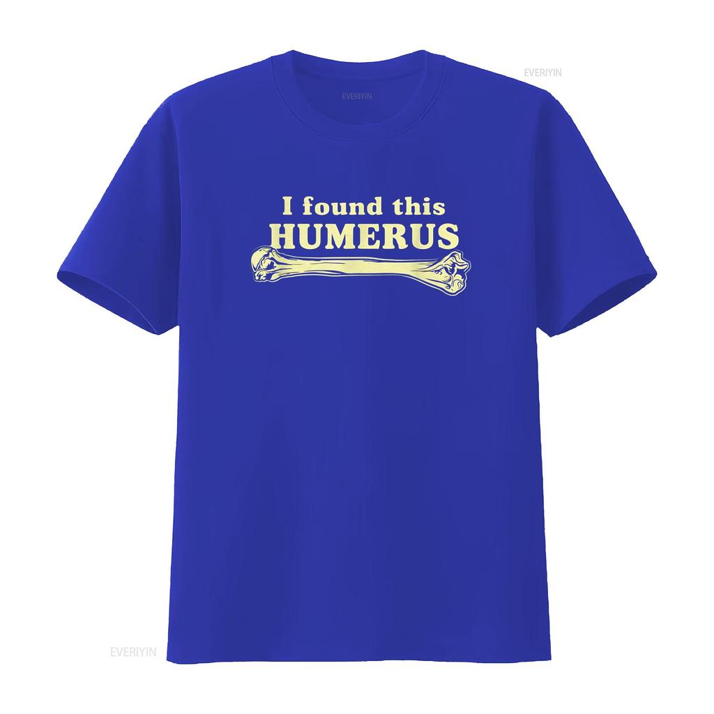 I Found This Humerus Humorous T Shirt vintage Washed Slightly Casual fashion designer clothes Stylish Comfortable streetwear