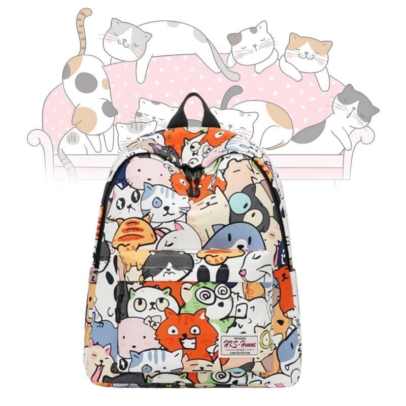 Stylish Japanese Ins Inspired Large Capacity Backpack For College Students Breathable And Waterproof