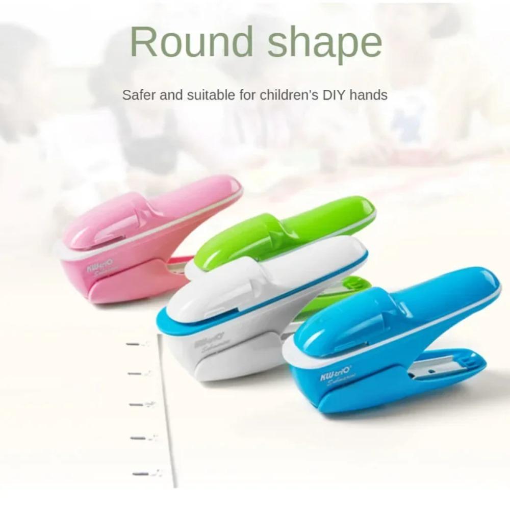

Stationary Non-staple Stapler Portable No Staples Book Paper Stapling Office Supplies белый