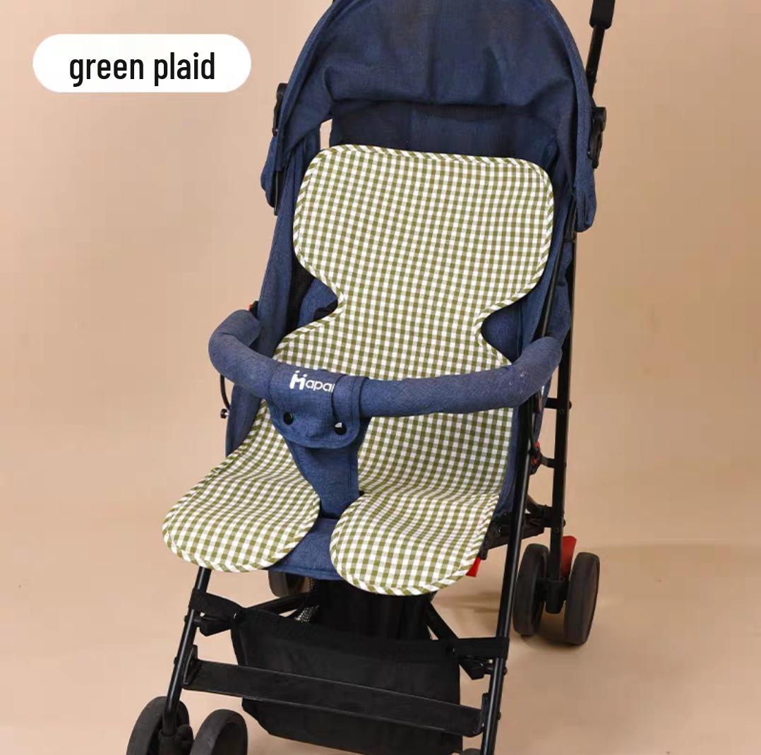 Ramie Style Baby Stroller Summer Cool Mat – Breathable, Sweat-Absorbent, and Washable Cushion 75x35 cm
