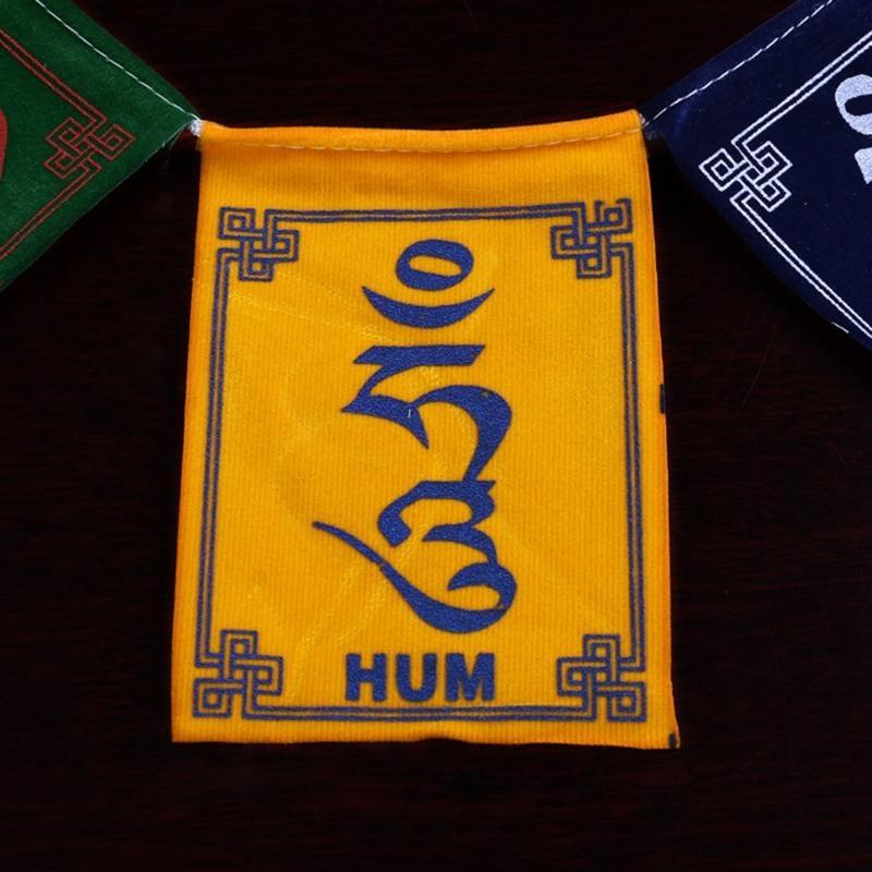 

Mini Colorful Wind Horse Flag 5 Colors Traditional Buddhist Ceremony Flag for Outdoor Tree Mountain Top Decoration,New Year Gift China Mainland