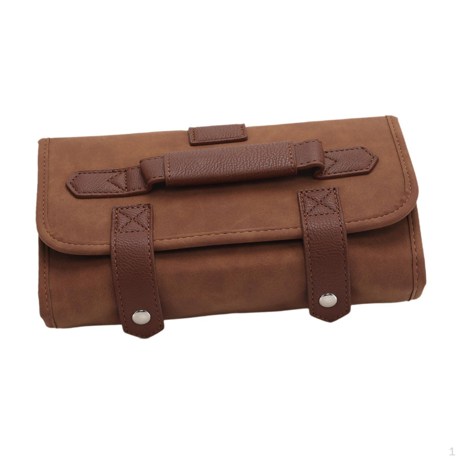 

Сумка для ножниц Friseur Professional Haircut Shell Holder Travel для парикмахерских коричневый