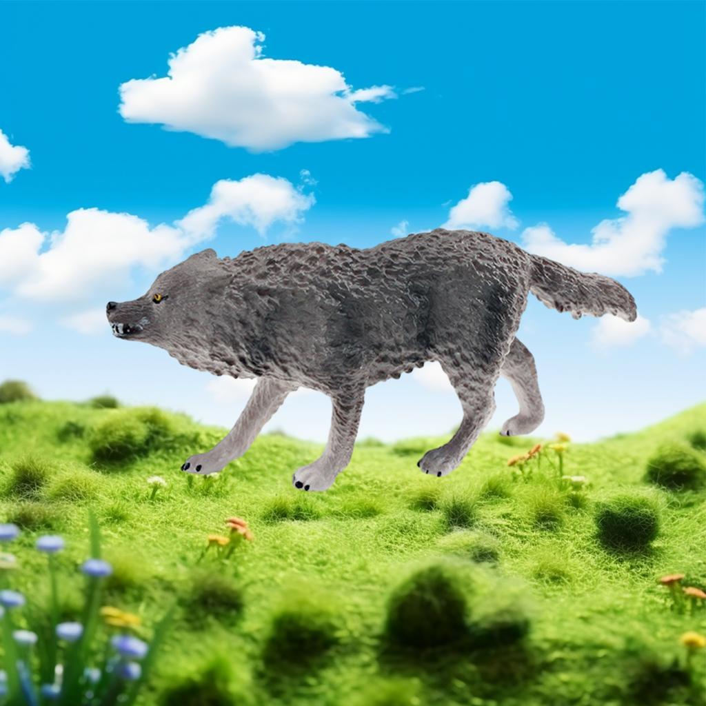 Animal Figurine Realistic Alpaca Goat Deer Ostrich Horse Forest Woodland Creatures Figure Kids Educational Wild Animal Toy