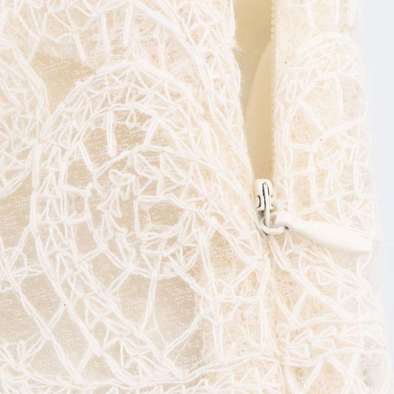 Kaslead New Women clothes Western Style Fashion Simple Sling Lace Dress 1299286