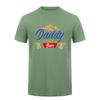 Daddy Needs A Beer Funny Father Dad Drinking Humor Graphic Tshirt Vintage T Shirts Fathers Day Gift Da913