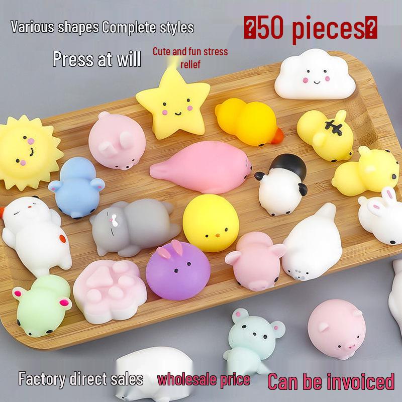 Adorable Animal Squeeze Balls - Stress Relief Toys for Kids