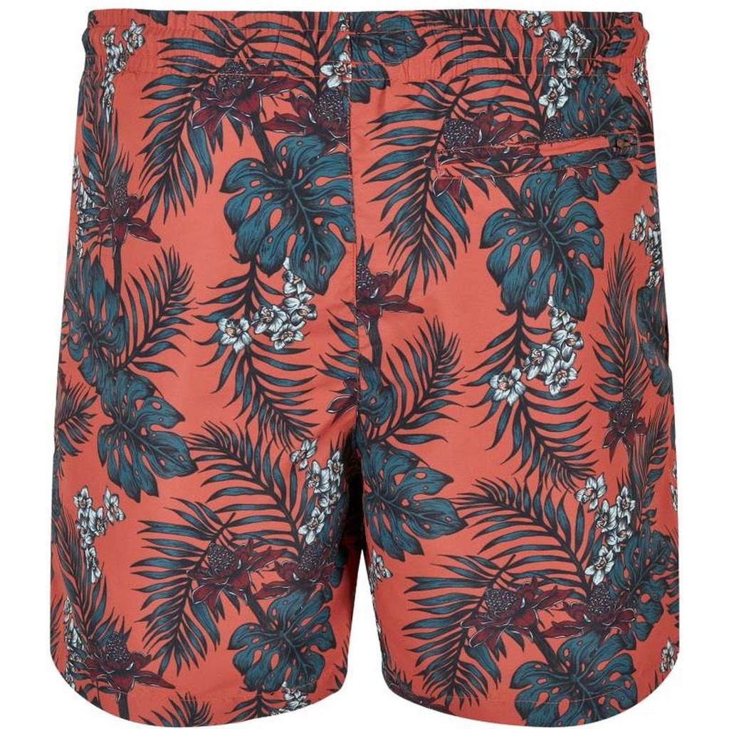 Urban Classics Mens Tropical Swim Shorts