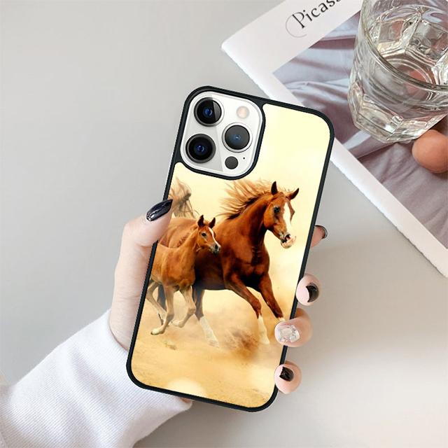 BEAUTIFUL FJORD HORSE Coque Shell For iPhone 17 Air 15 16 14 13 12 Pro Max 11 Pro Max Plus Phone Case Cover