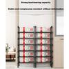 Black Elevated Shoe Rack Small  Simple Multi-layer Shoe Cabinet Home Entrance Rental Housing Dormitory Storage Rack