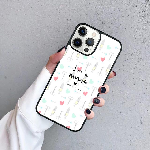 Süßes Arzt Krankenschwester Medizinische Medizin Gesundheit Handyhülle Cover Für iPhone 17 Air 15 16 Pro Max 14 13 12 11 Pro Max Plus