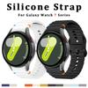 Original Silikonband für Samsung Galaxy Watch 7 FE 6 4 Classic 5 pro 44mm 40mm 43mm 47mm 45mm Armband Galaxy Watch6 7 Strap