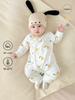 Class A Pure Cotton Baby Onesie Bodysuit for Newborns (0-3 Months), Suitable for All Seasons.