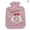New 1PC Cartoon Plush Rabbit Bear Cat Hot Water Bottle Water Filling Velvet Portable Student Hand Warmer Cute Warm Water Bag