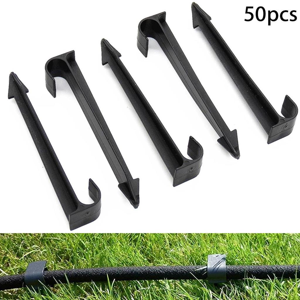 Pipe Ground Stakes Irrigation Hose Tube Holder Spikes