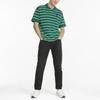 Puma X Ami Collaboration SS22 Heart Logo Contrast Stripe Short Sleeve Polo Shirt Men Tops Light-Green 534067-96