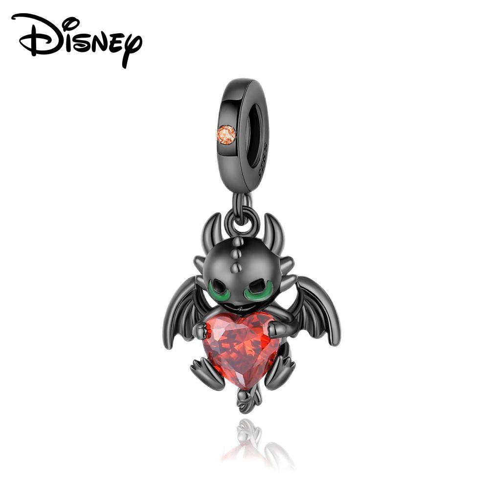 Disney 925 Silver Minnie Olaf And Halloween Monster Various Pendant Beads Suitable For Girls Diy Bracelet Necklace