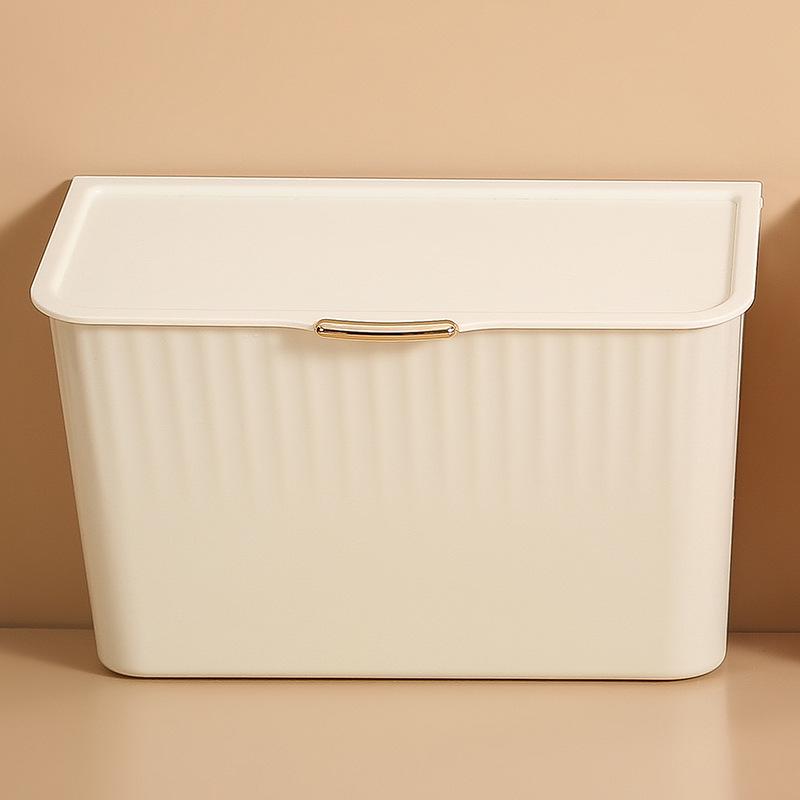 Waterproof Wall-Mounted Sanitary Pad Storage Box for Bathroom белый
