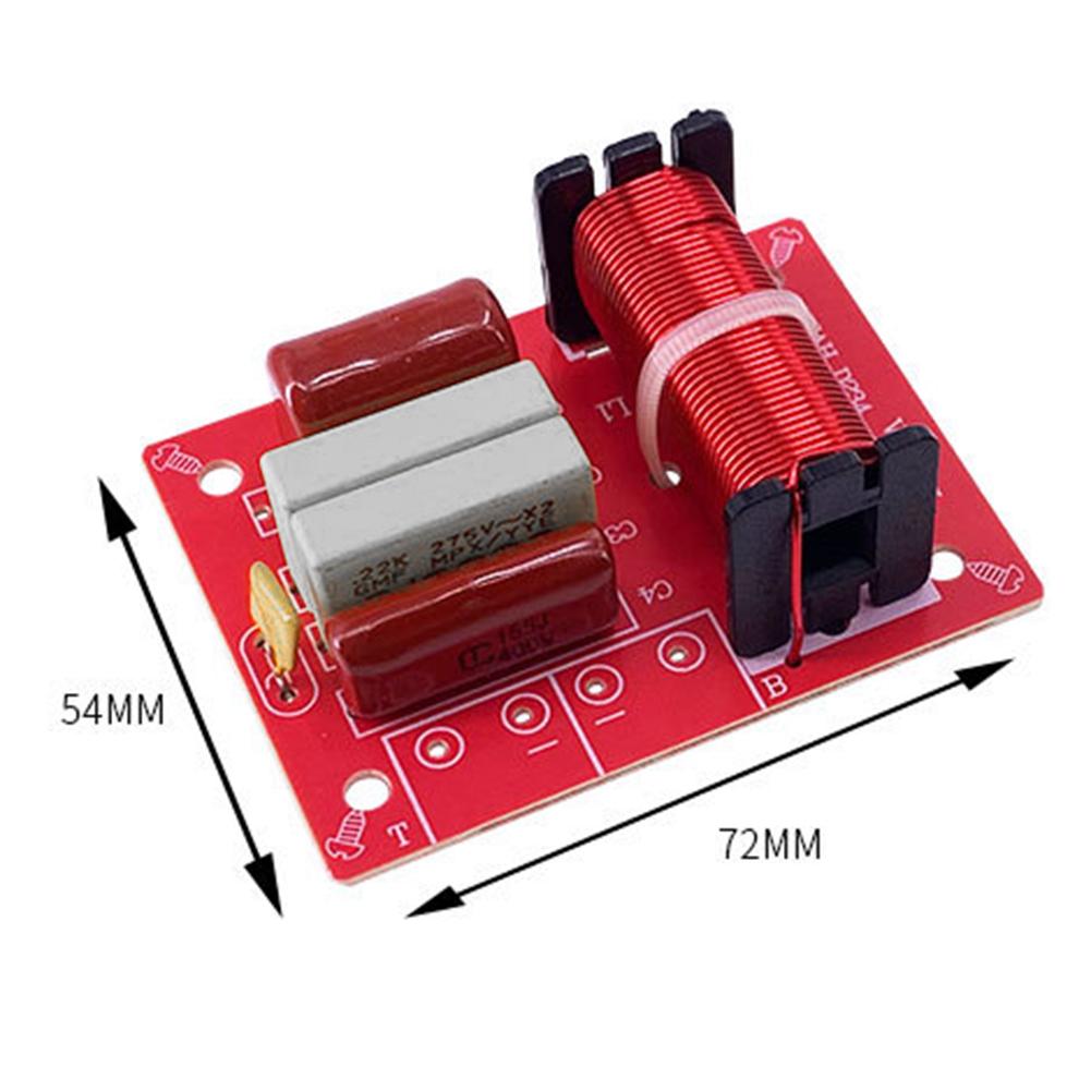 Audio-Lautsprecherplatine Passivlautsprecher WEAH-234 80W 2-Wege-Lautsprecher Frequenzteiler Audio Hochton-Tiefton-Crossover-Filter