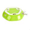 Indoor Interactive Cat Toy | Multiple Play Openings, with Streamers, for Apartments Orange