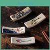 Holder Chopstick Ceramic Japanese Style Household Spoonchopstick Holder Restaurant Hotel Table Tableware Underglaze Color