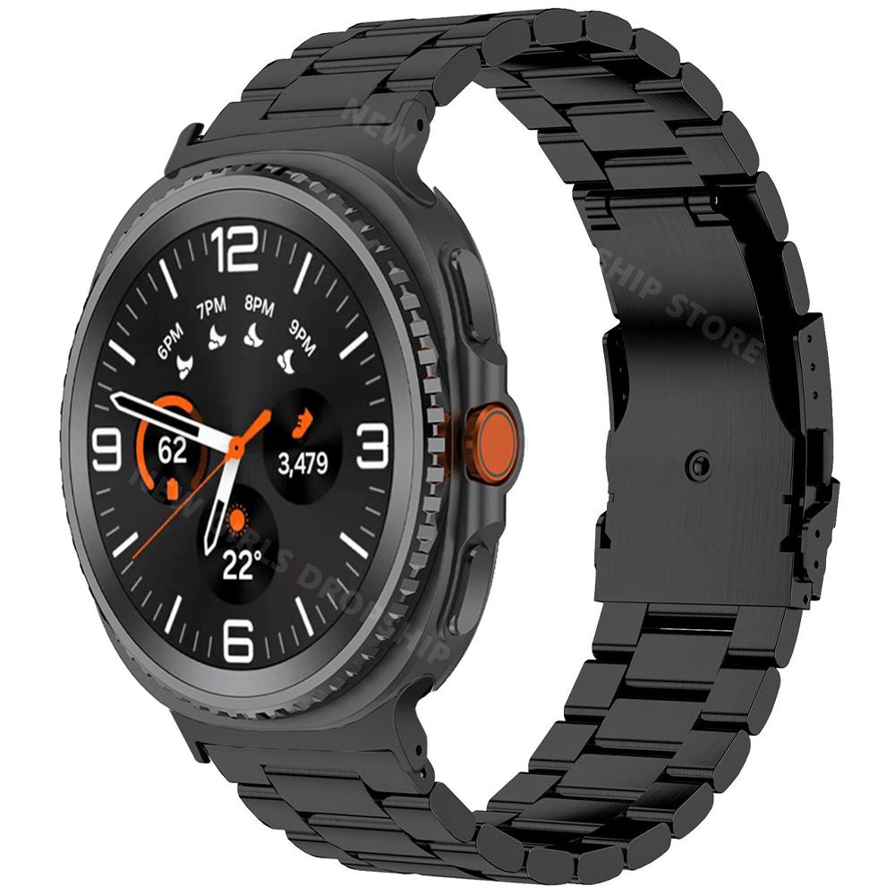 Titanium Strap for Samsung Galaxy Watch 8 8 Classic 46mm 44mm 40mm Men Band for Samsung Galaxy Ultra 47mm Replaced Wrist Strap