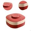 Divided Serving Tray Appetizer Container Dustproof Nut and Candy Storage with Lid for