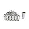 20 Pcs Wheel Lug Nuts Screw Racing Aluminium Alloy Theft Prevention Wheel Bolts Wheel Studs M12x1.5/1.25 50MM for Most Cars