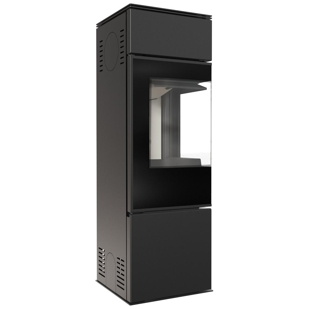 Wood burning steel stove KRATKI REN/S left Ø 150 7 kW