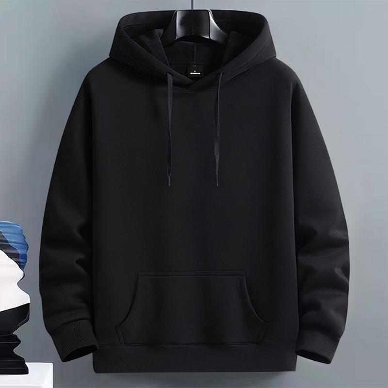 Woodpecker Men s & Women s Fleece-Lined Hooded Sweatshirt - Autumn/Winter Casual Loose Fit M for 40-50 kg