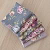 Retro Rose Printed Cotton Linen Fabric for DIY Patchwork
