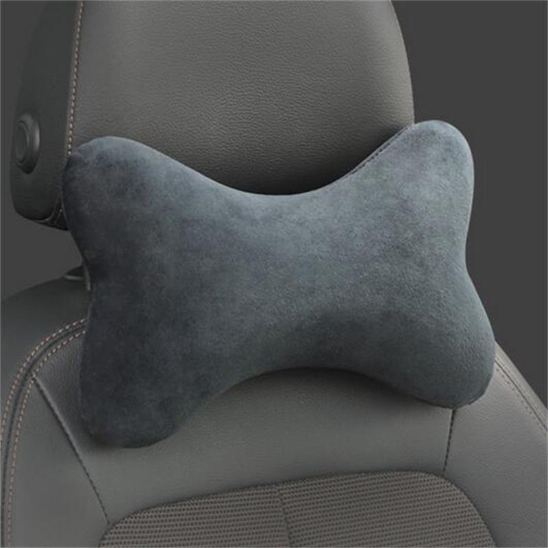 Auto Hals Kopfstütze Kissen Memory Foam Auto Sitz Hals Kissen Atmungsaktive Kristall Samt Kopf Und Hals Unterstützung Für Schlaf kissen