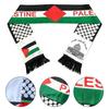 30-1PC Palestine Shawl Flag Scarf Palestine Scarf Printing Satin Palestinian Flag Scarf Palestinian National Day Scarves