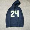 Trendy Fashion Skateboard Baseball Uniform Men's Women's Pullover Hooded Fleece-lined Street Dance Loose Hip Hop Hiphop Jersey Plus Size