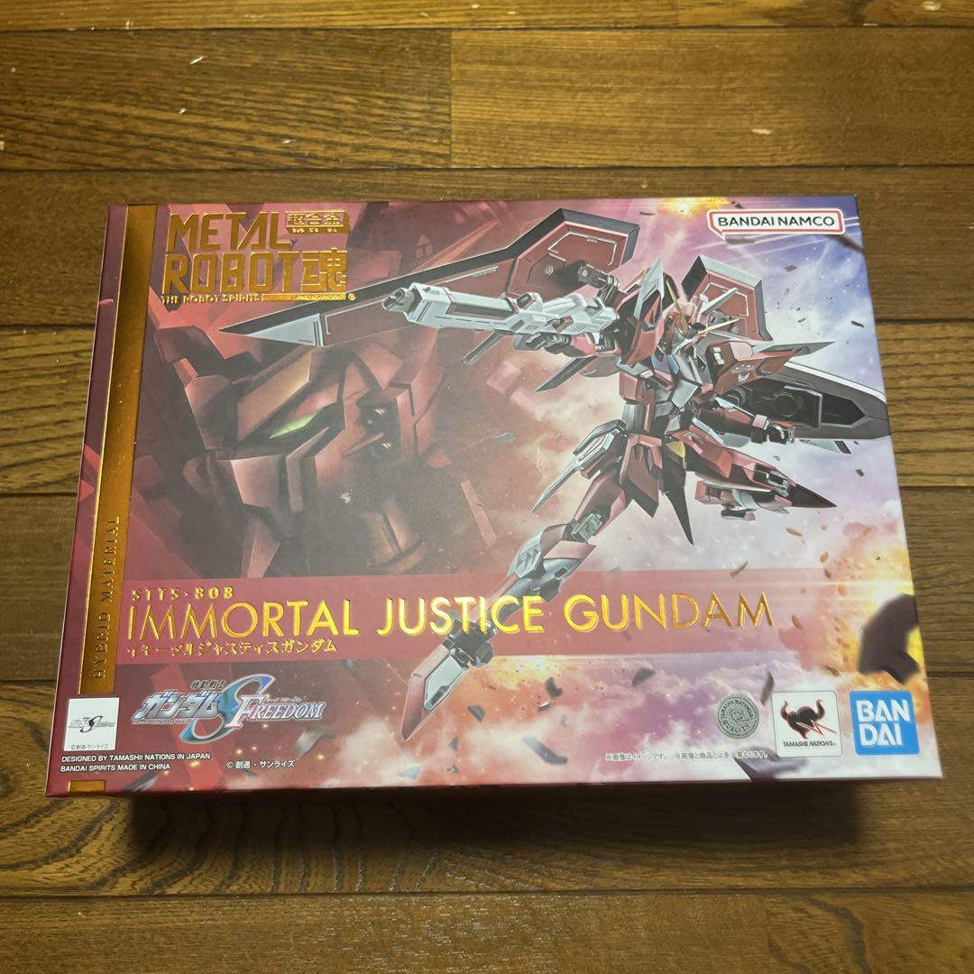

[Б/У] Immortal Justice Gundam Metal Robot Spirits