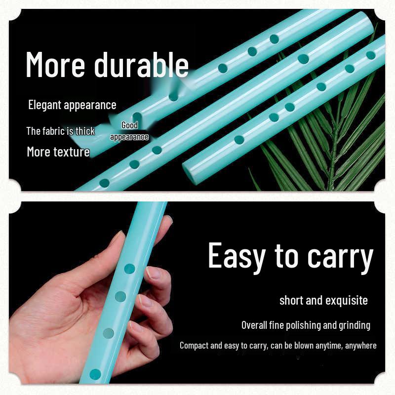 Beginner's Jade-Style Resin Flute: Drop-Resistant, Membrane-Free Transverse Flute with Tutorial