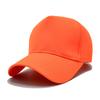 Pure Cotton Hard Top Five Piece Baseball Cap Custom Solid Color Light Plate Big Brim Baseball Cap