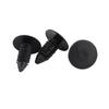 50 Pcs Car Bumper Pin Plastic Fastener Pin Black   Fit for Bumper Side Skirts
