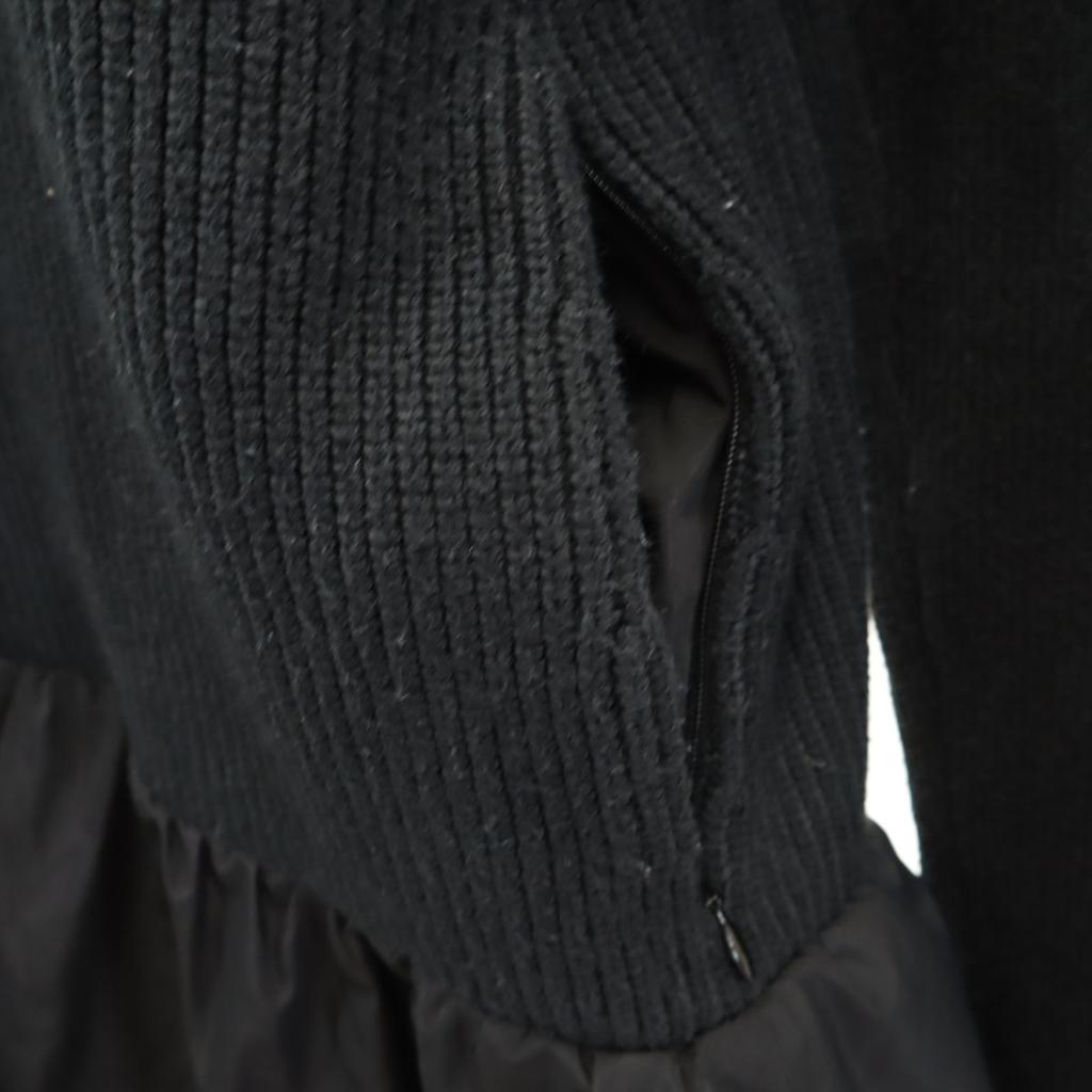 FOXEY NEW YORK Made In Japan Long Sleeve Turtleneck One Piece 40 Black Women Used